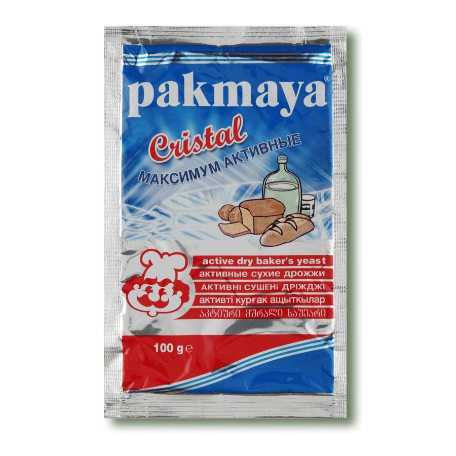 Сколько стоит дрожжи сухие. Дрожжи Пакмайя 100 гр. Дрожжи сухие активные Pakmaya Cristal 100 г. Дрожжи Пакмайя Кристалл (Pakmaya Cristal), 100 гр.. Дрожжи Pakmaya быстродействующие.